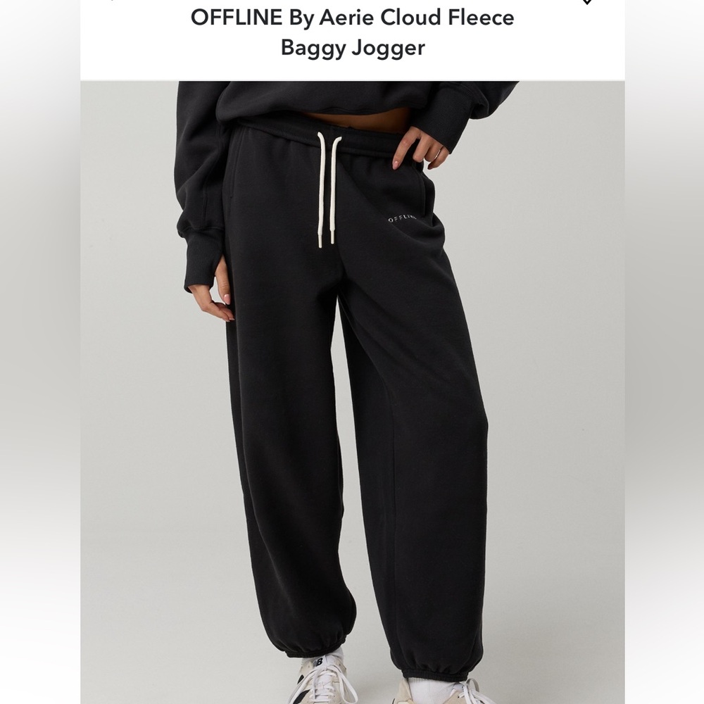 Aerie OFFLINE Cloud Fleece Baggy Jogger Sweatpants
